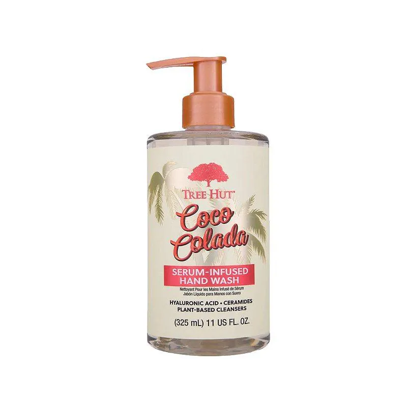 TREE HUT COCO COLADA SERUM-INFUSED HAND WASH - SABONETE MãOS 325ML