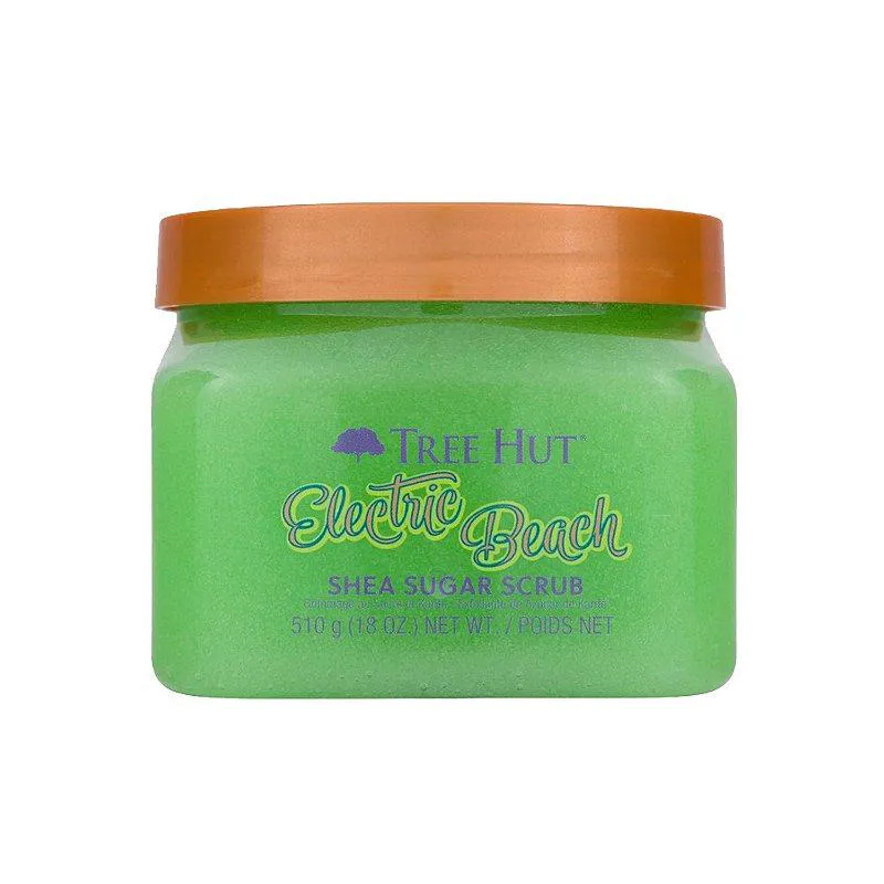 TREE HUT ELECTRIC BEACH SHEA SUGAR SCRUB - ESFOLIANTE CORPORAL 510G