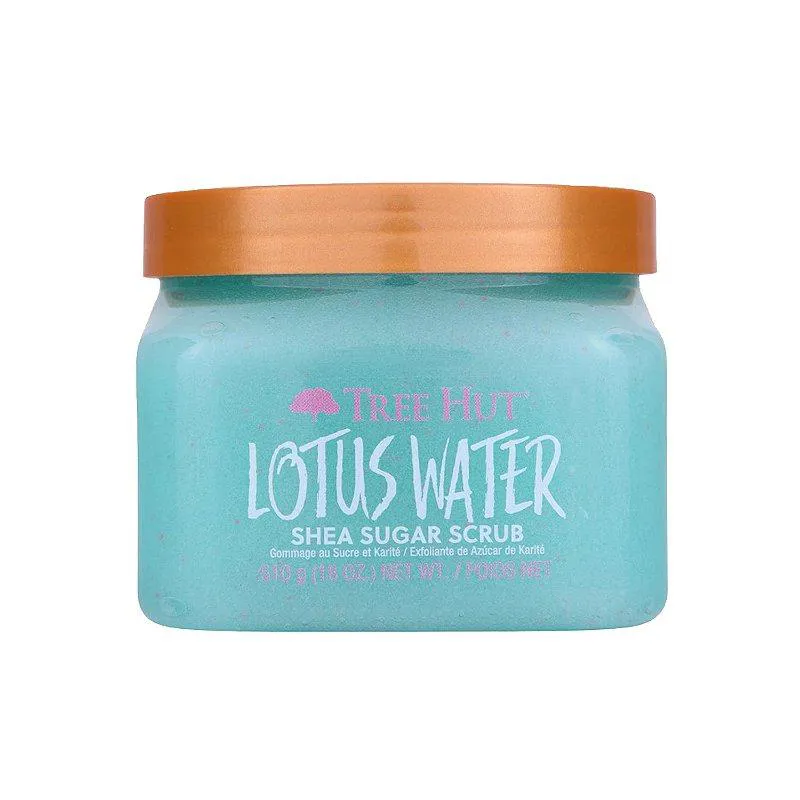 TREE HUT LOTUS WATER SHEA SUGAR SCRUB - ESFOLIANTE CORPORAL 510G
