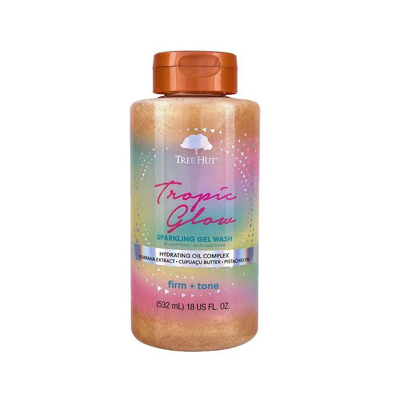 TREE HUT TROPIC GLOW FOAMING GEL WASH - SABONETE CORPORAL 532ML