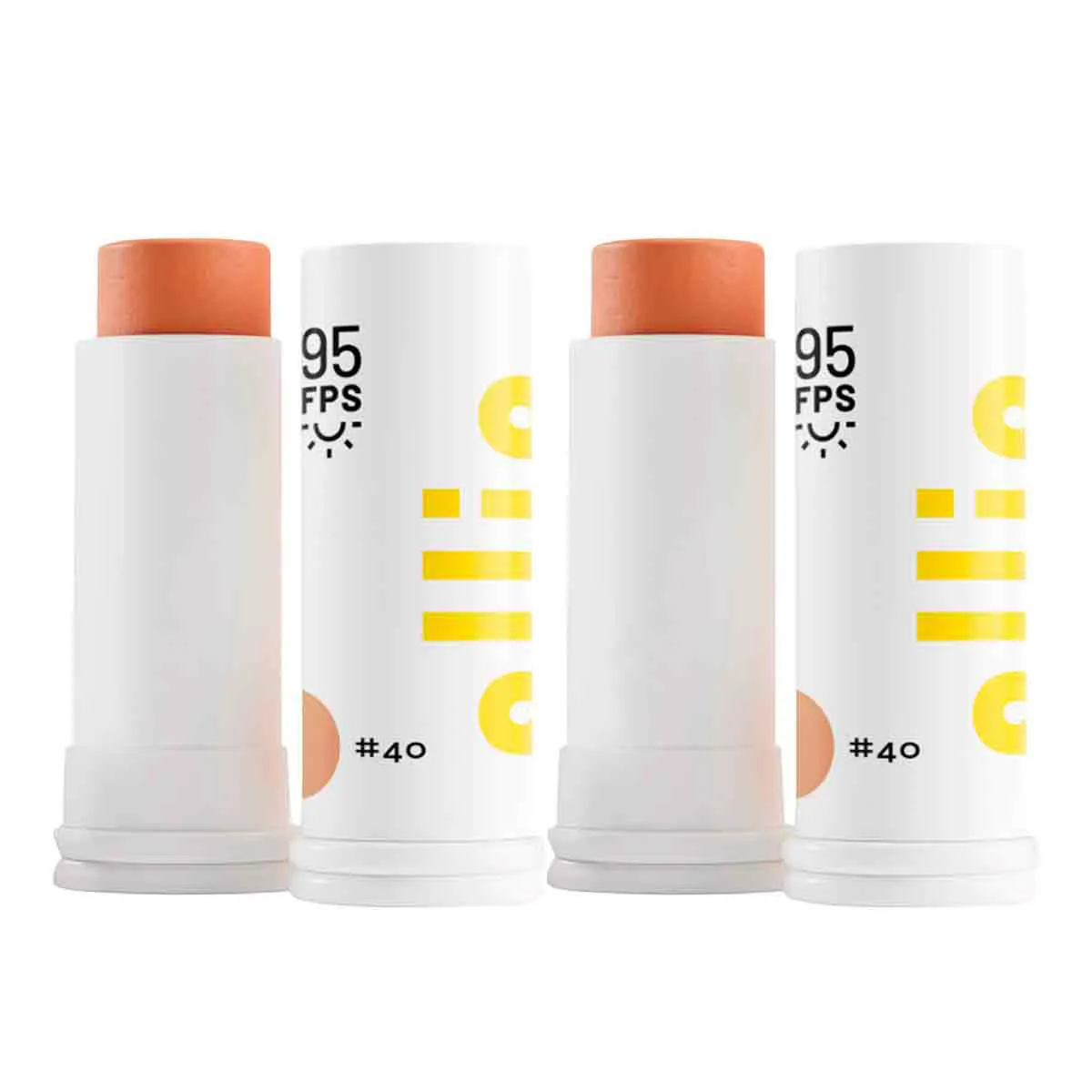 Kit Protetor Solar Ollie Stick Multifuncional FPS 95 Cor #40 2 Unidades