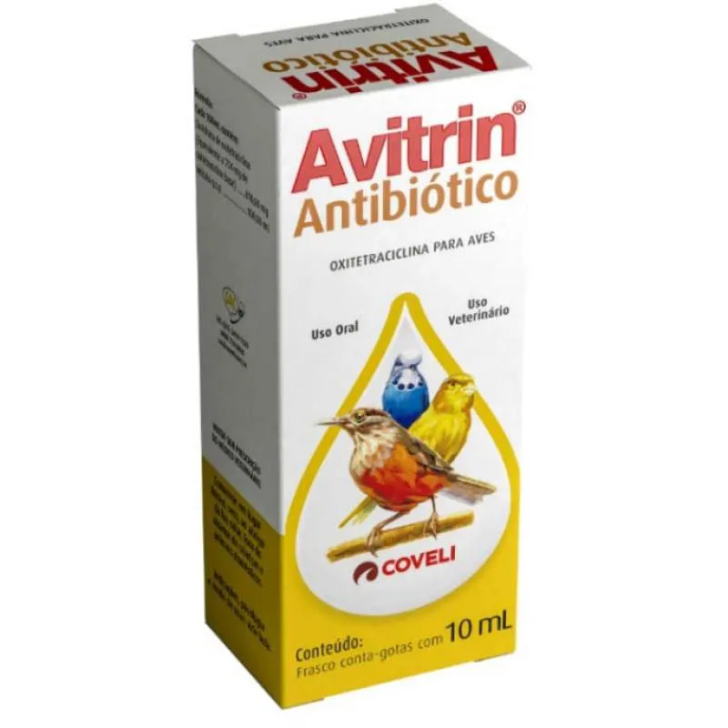 ANTIBIóTICO AVITRIN PARA AVES 10ML