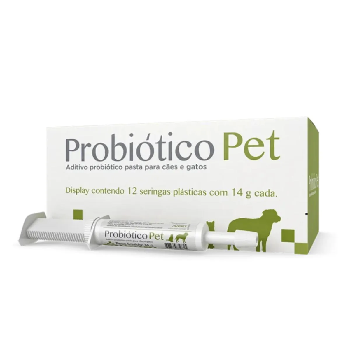 PROBIóTICO PET AVERT PARA CãES E GATOS 14GR