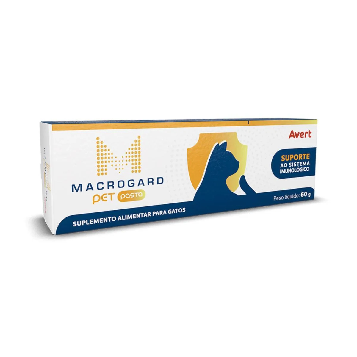 SUPLEMENTO ALIMENTAR MACROGARD PASTA 60GR PARA GATOS