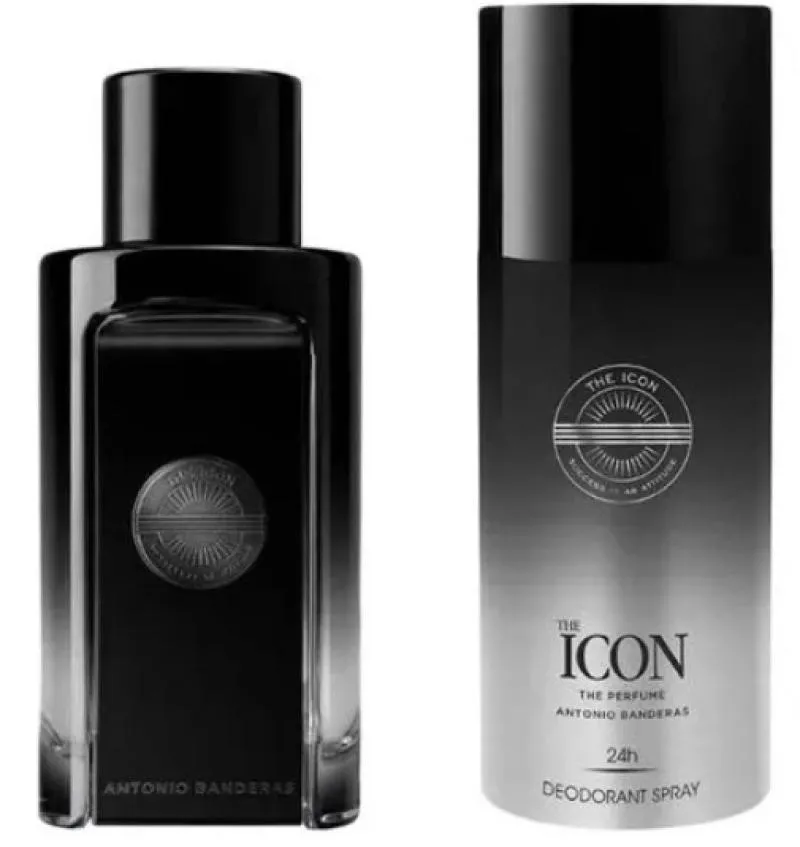 KIT ICON MEN EAU DE PARFUM 100ML + DEO 150ML