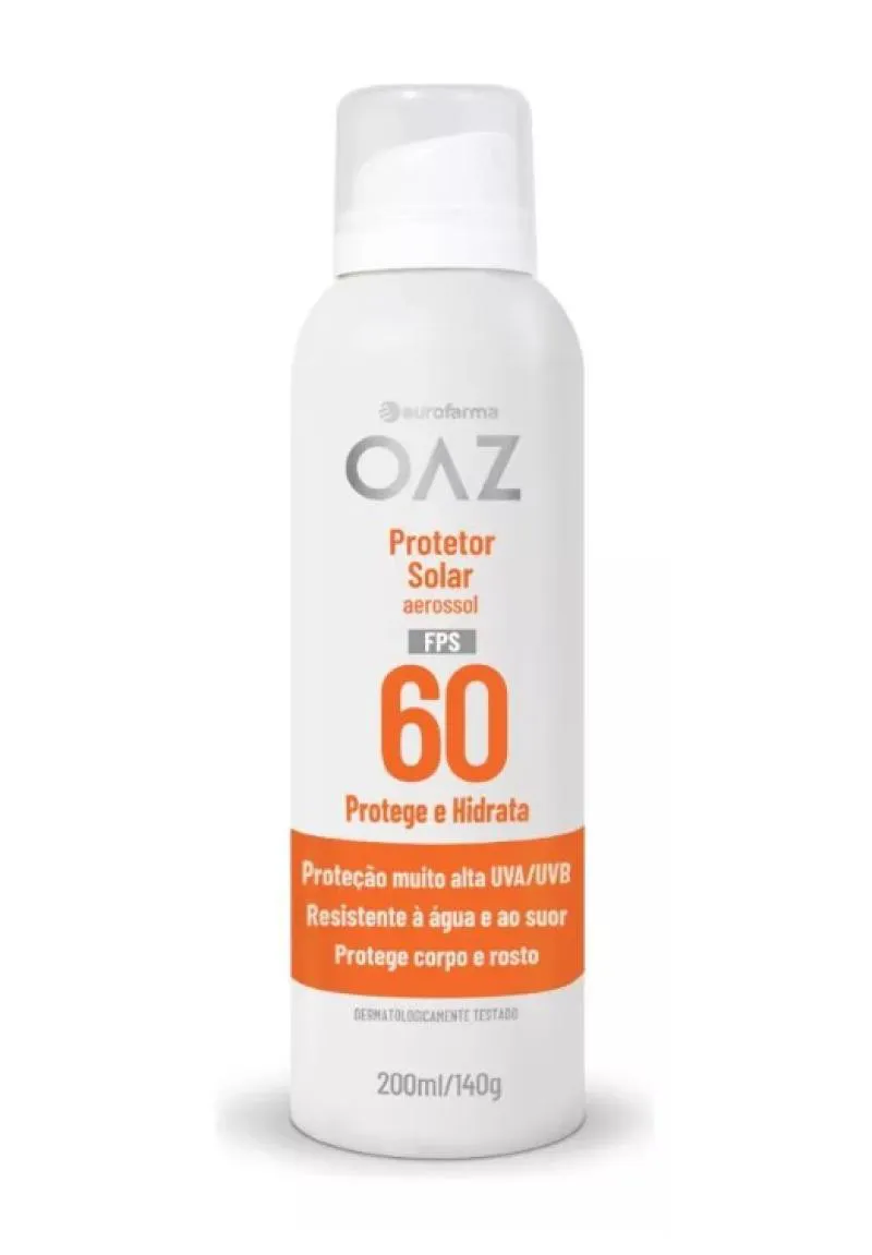 OAZ PROTETOR SOLAR AEROSSOL FPS60 200ML