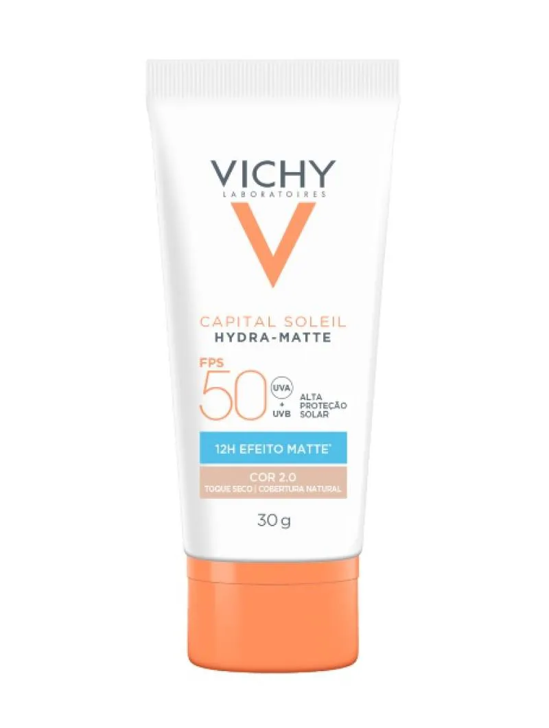 VICHY CAPITAL SOLEIL HYDRA MATTE FPS50 2.0 30G