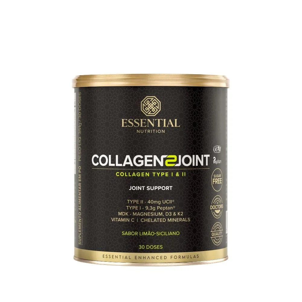 COLLAGEN 2 JOINT LIMãO SICILIANO LATA ESSENTIAL NUTRITION 351G