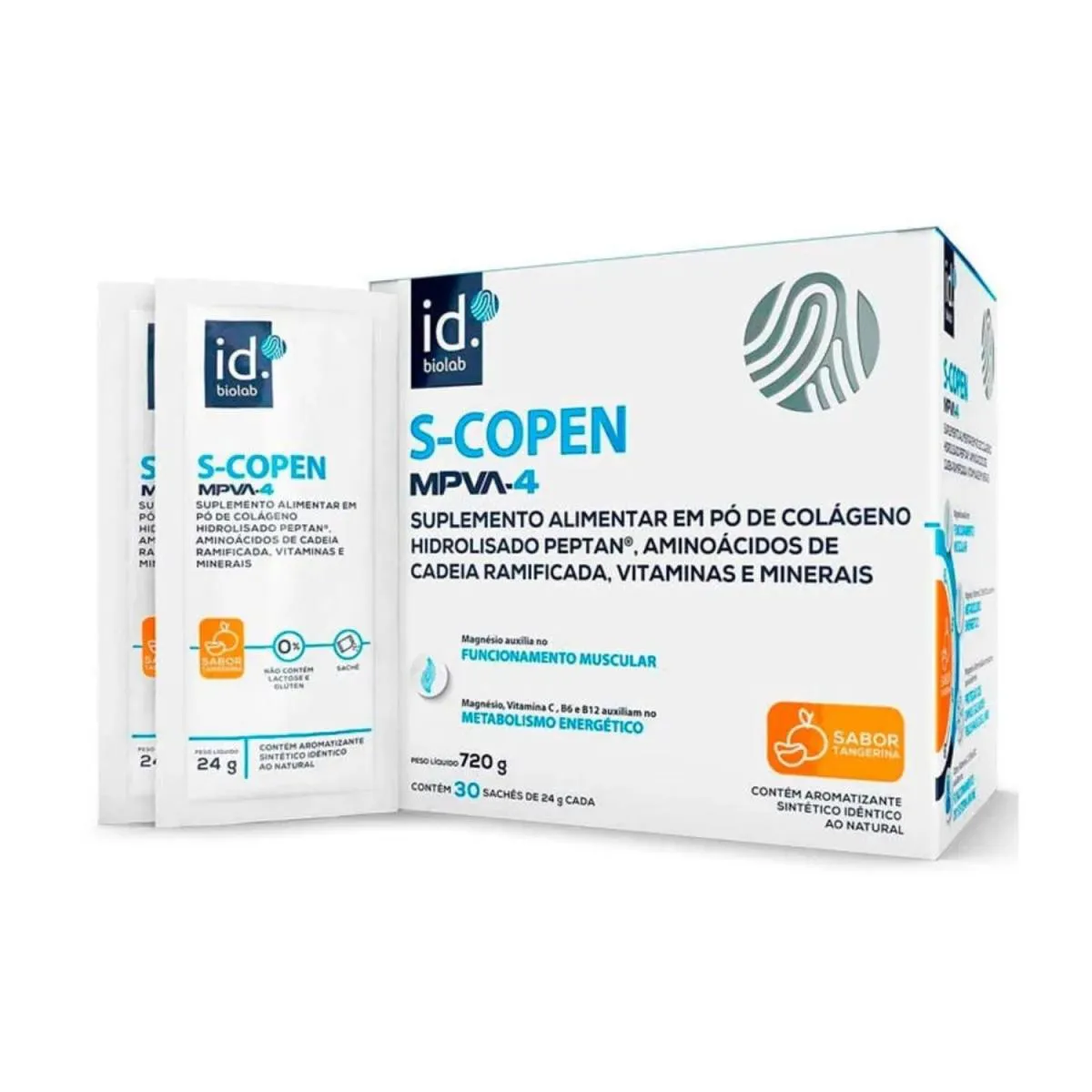 SUPLEMENTO ALIMENTAR EM Pó S-COPEN MPVA-4 - 30 SACHêS COM 24G CADA
