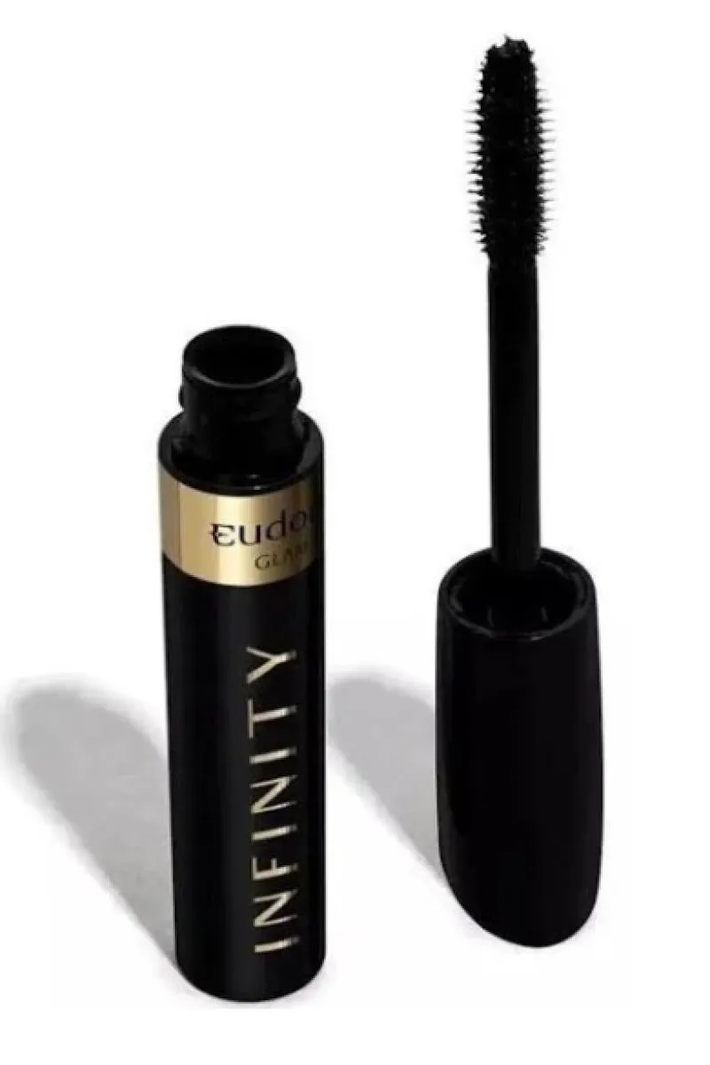 MáSCARA DE CíLIOS INFINITY VOLUME EUDORA GLAM PRETA 8,5G