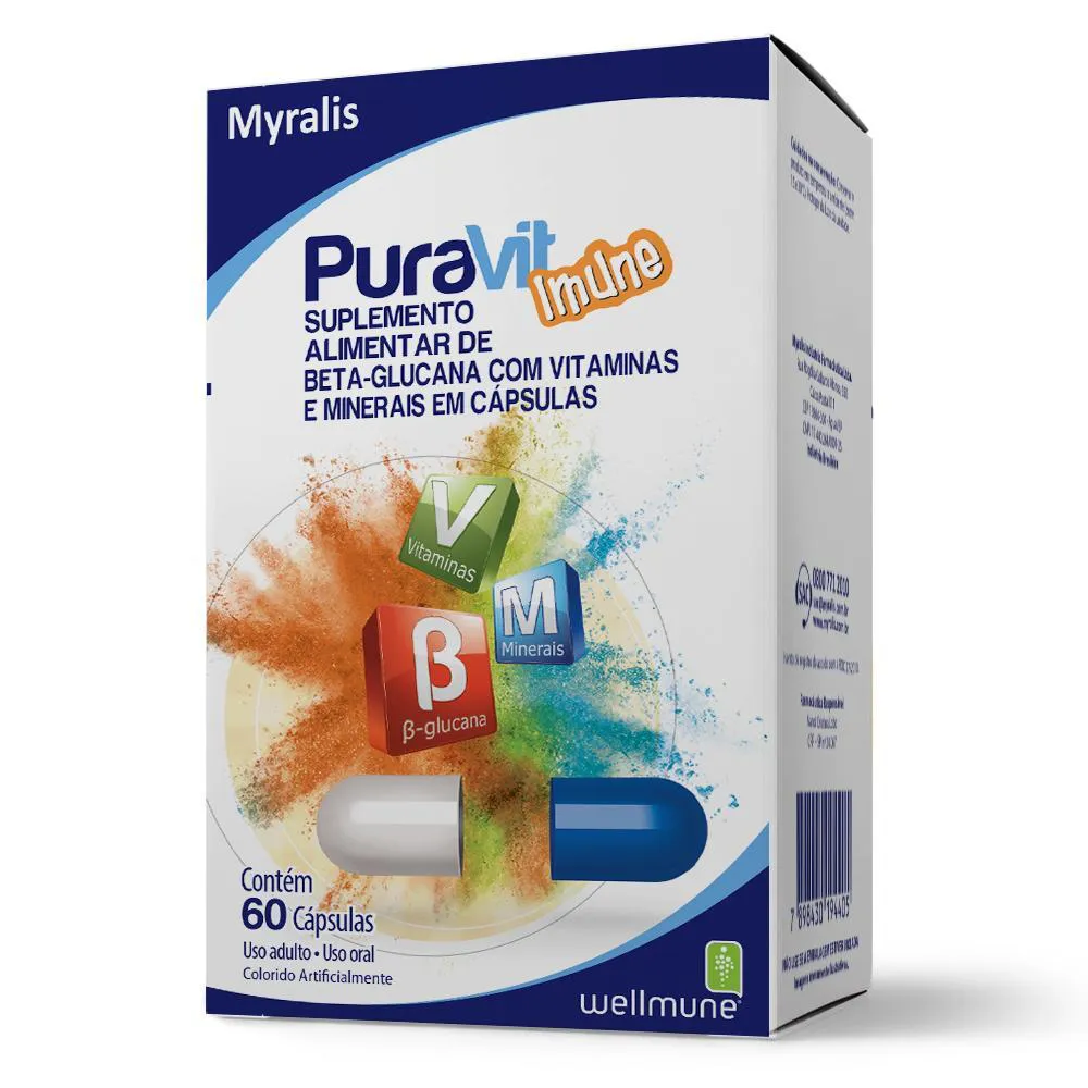 PURAVIT IMUNE C/60 CáPSULAS