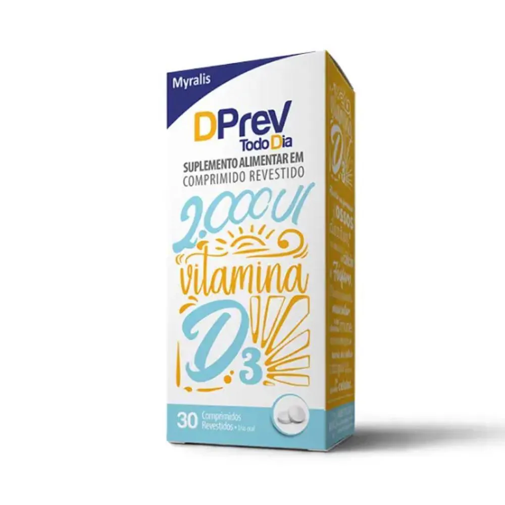 VITAMINA D COLECALCIFEROL DPREV TODO DIA 2000UI C/30 CPR.