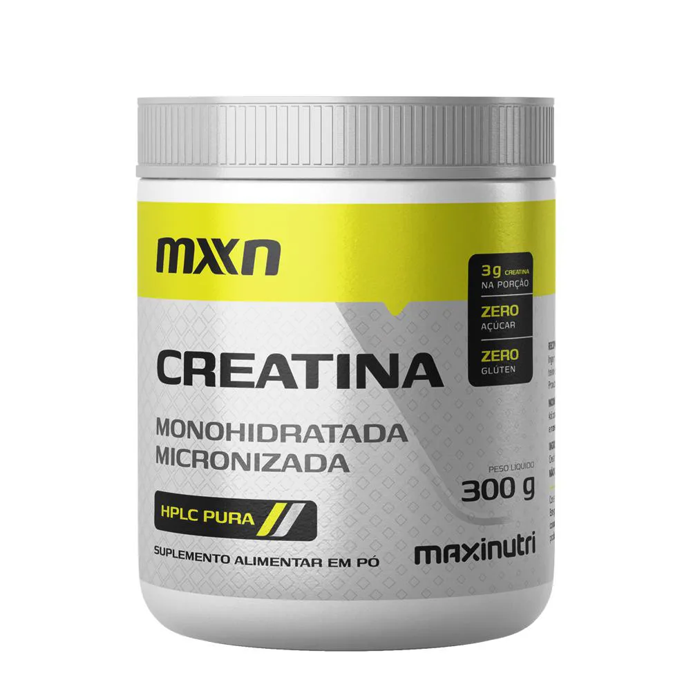 CREATINA MXN PURA Pó 300G MAXINUTRI