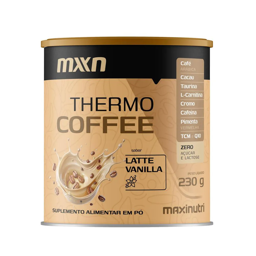 THERMO COFFEE VANILA LATTE 230G MAXINUTRI