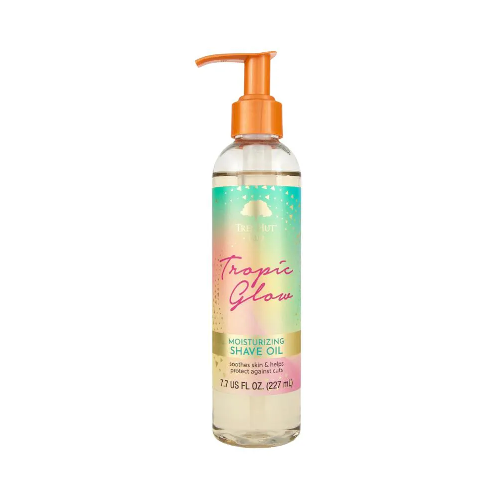 TREE HUT BARE TROPIC GLOW MOISTURIZING SHAVE OIL – ÓLEO PARA DEPILAçãO – TREE HUT 227ml