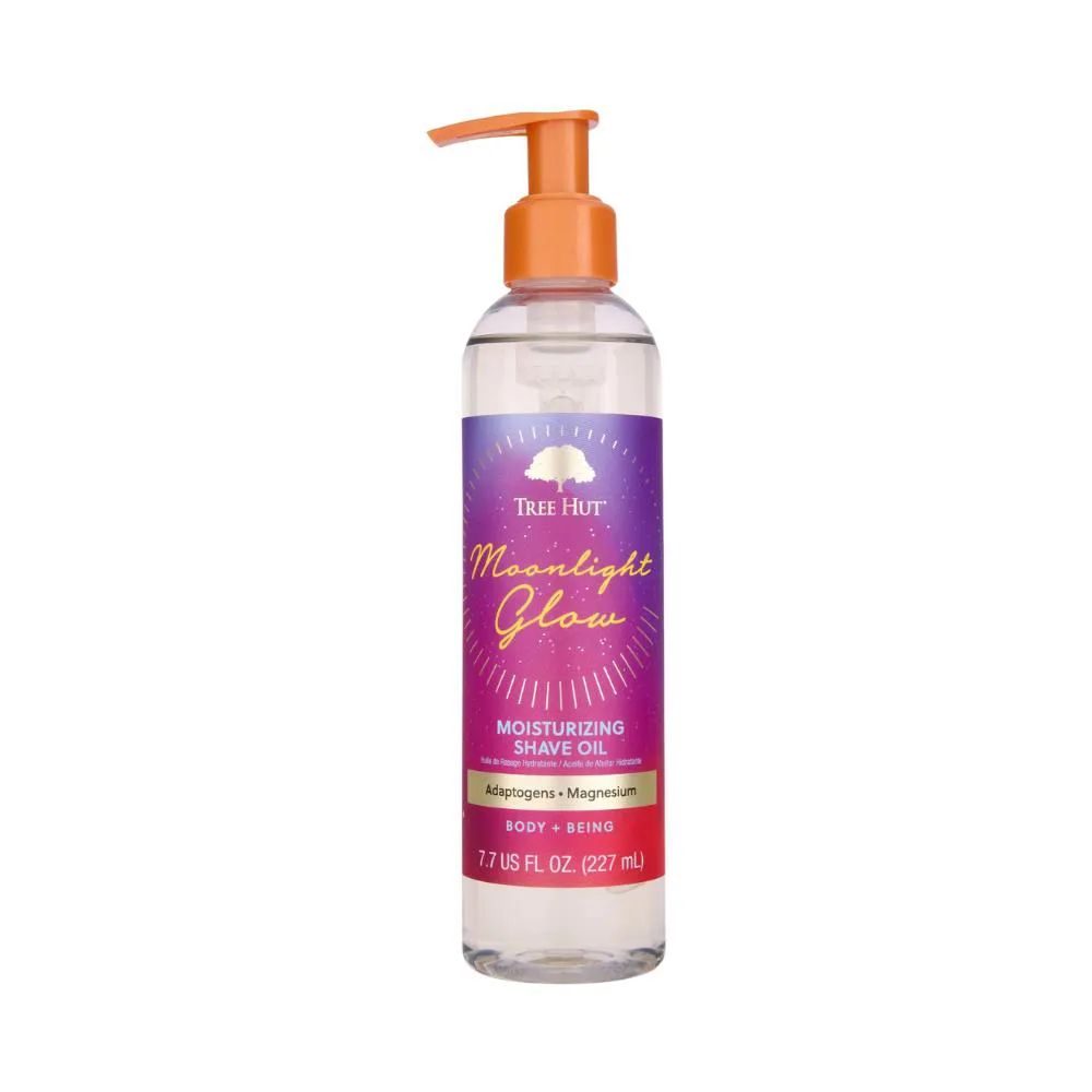 TREE HUT MOONLIGHT GLOW MOISTURIZING SHAVE OIL – ÓLEO PARA DEPILAçãO – TREE HUT 227ml