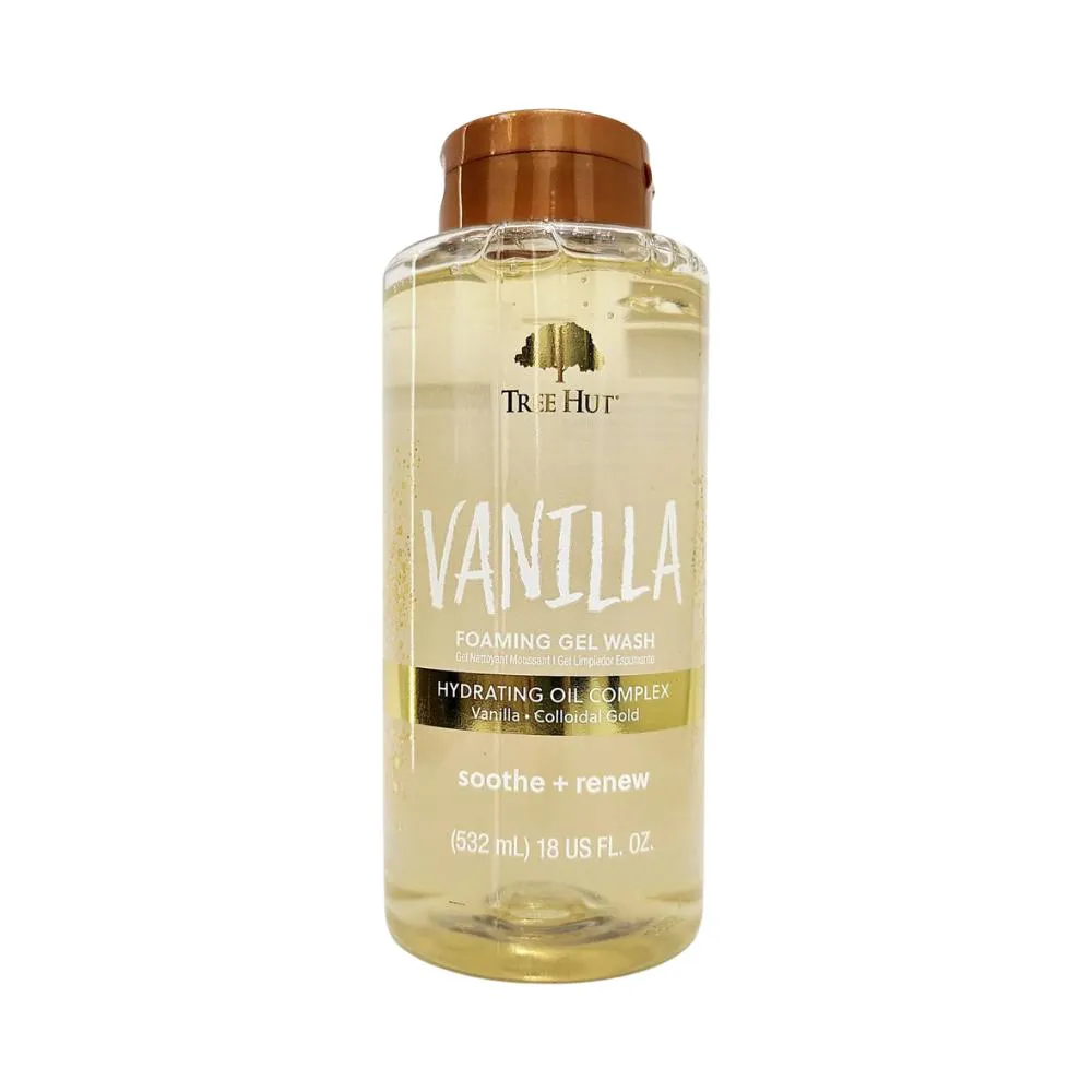 TREE HUT VANILLA FOAMING GEL WASH – SABONETE LíQUIDO – TREE HUT 532ml