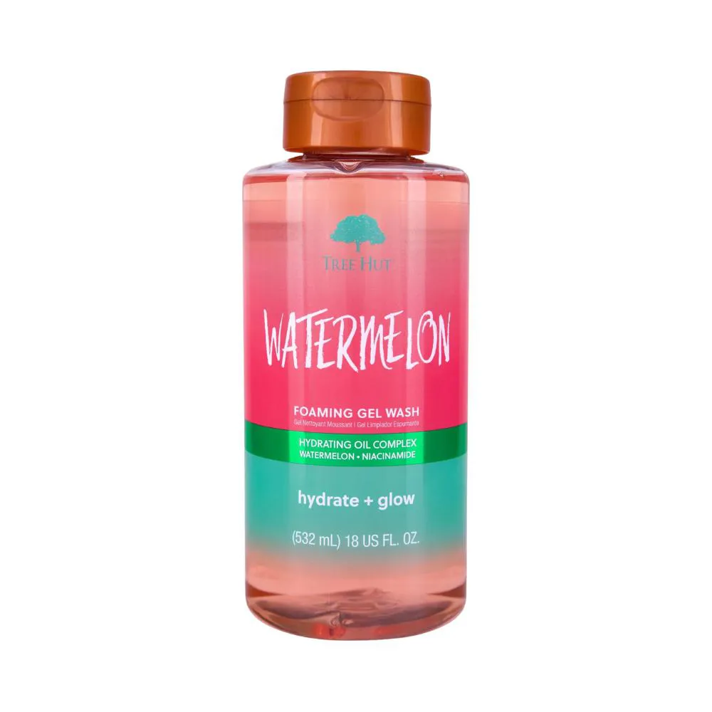 TREE HUT WATERMELON FOAMING GEL WASH – SABONETE LíQUIDO – TREE HUT 532ml