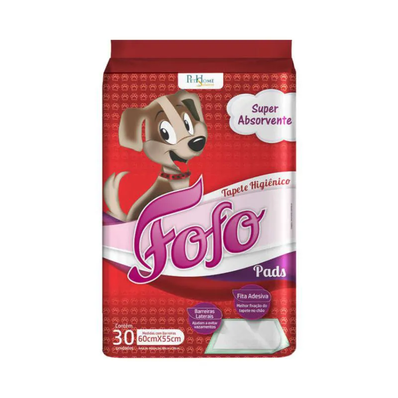 TAPETE HIGIêNICO FOFO PADS PARA CãES 30UN