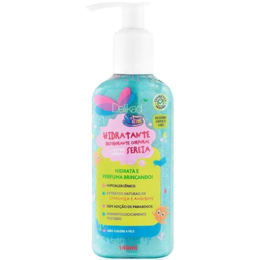 HIDRATANTE DESODORANTE CORPORAL SEREIA BEAUTY SLIME 140ML