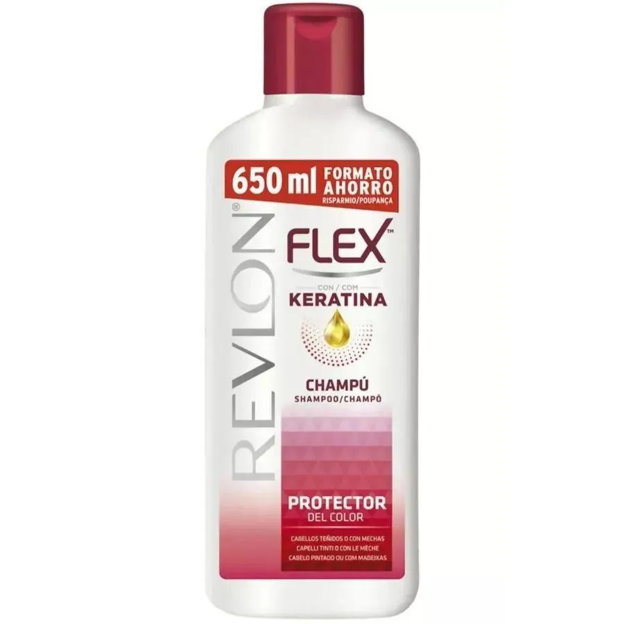 SHAMPOO REVLON FLEX KERATINA PROTEçãO DA COR 650ML
