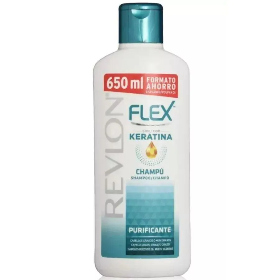 SHAMPOO REVLON FLEX KERATINA PURIFICANTE 650ML