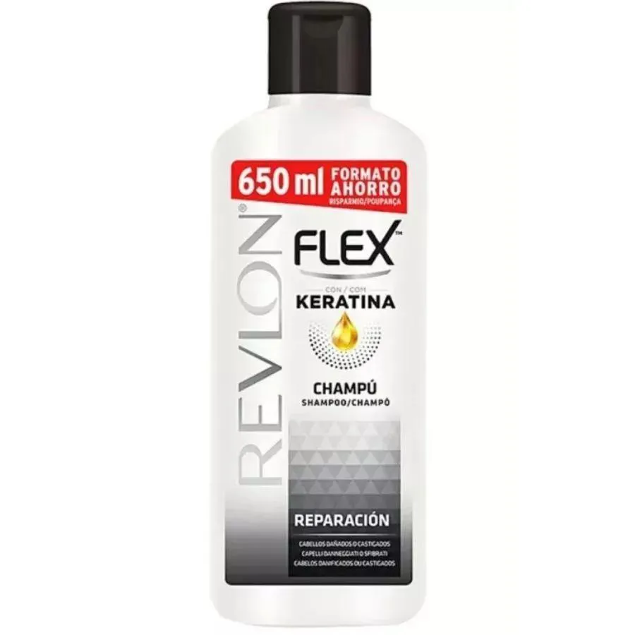 SHAMPOO REVLON FLEX KERATINA REPARAçãO 650ML
