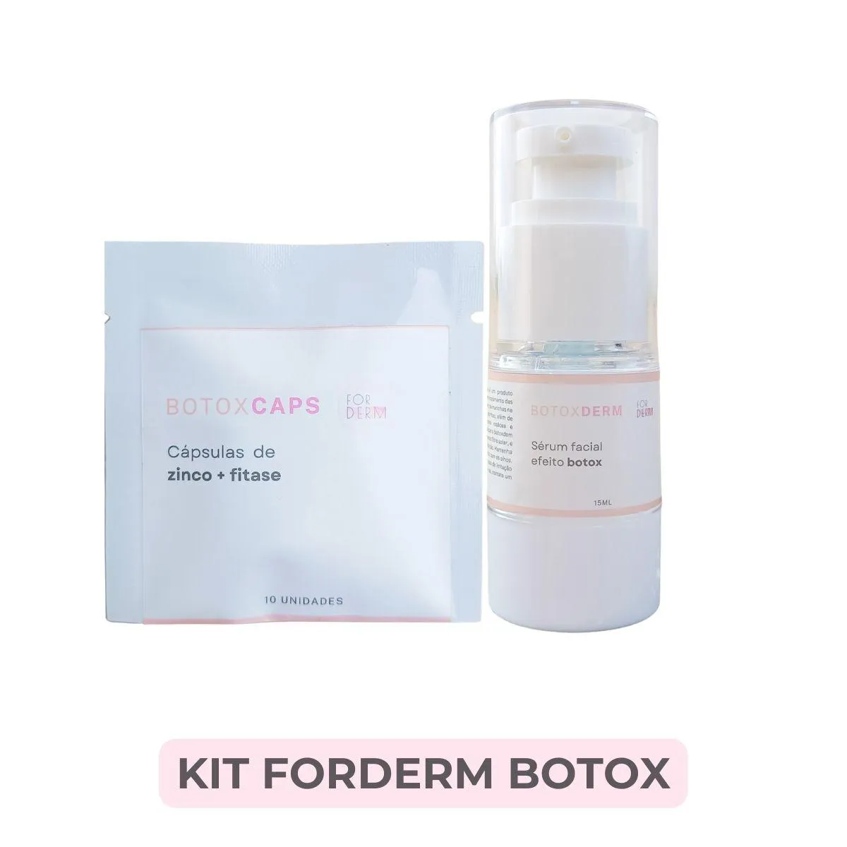 KIT 2 PRODUTOS PARA BOTOX FORDERM BOTOX
