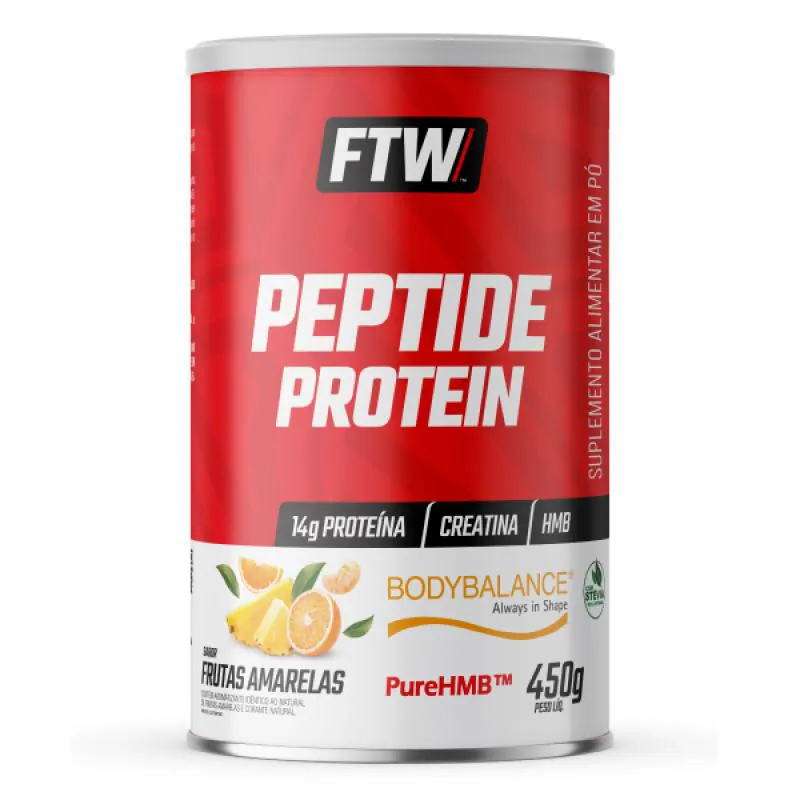 PEPTIDE PROTEIN POTE 450G SABOR FRUTAS AMARELAS - FTW