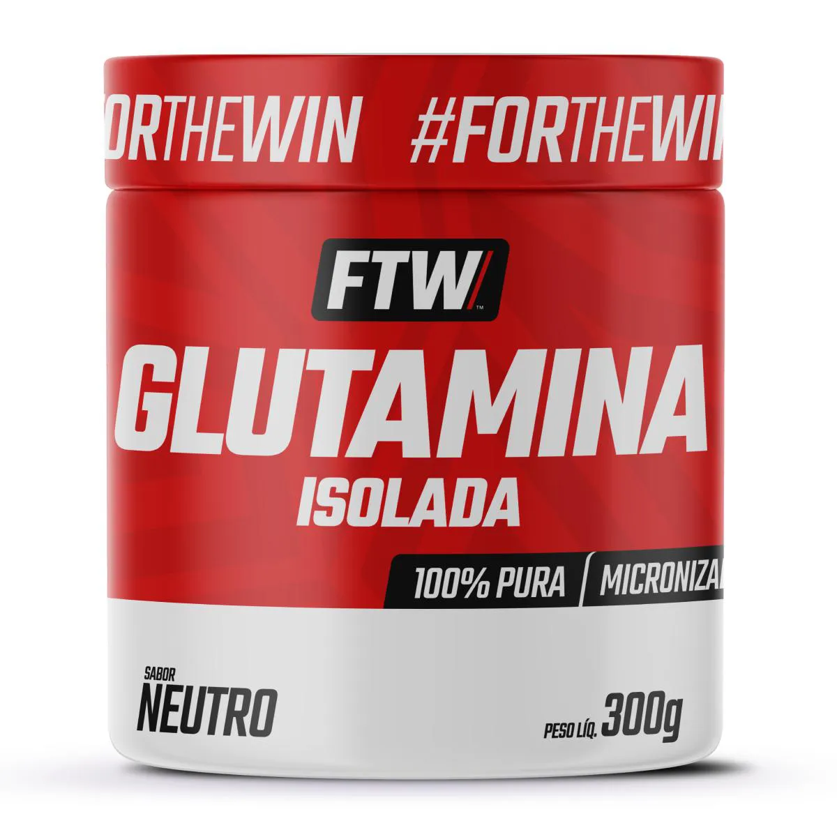 GLUTAMINA 100% PURA E ISOLADA POTE 300G - FTW