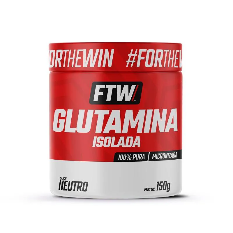 GLUTAMINA MICRONIZADA ISOLADA POTE 150G - FTW