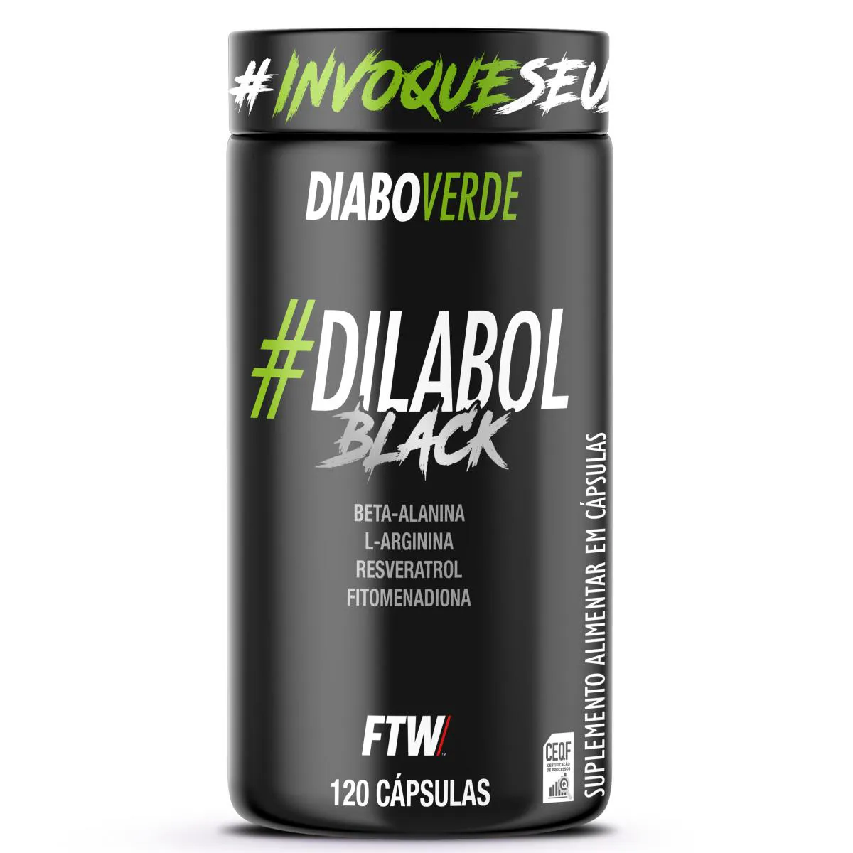 DILABOL BLACK POTE 120 CáPS - DIABO VERDE