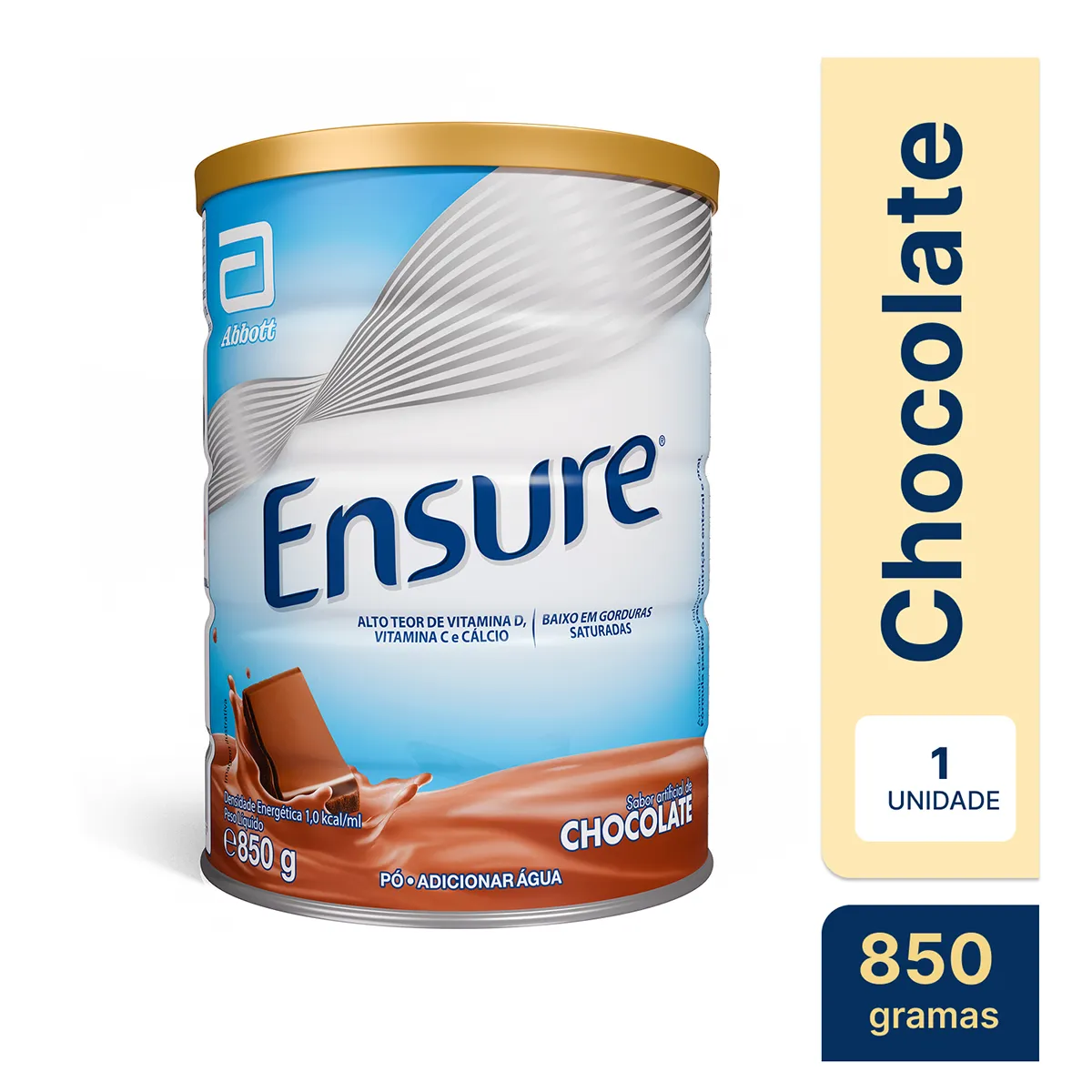 Ensure Pó Baunilha 400g - Kit Com 6 Unidades - Suplemento Nutricional