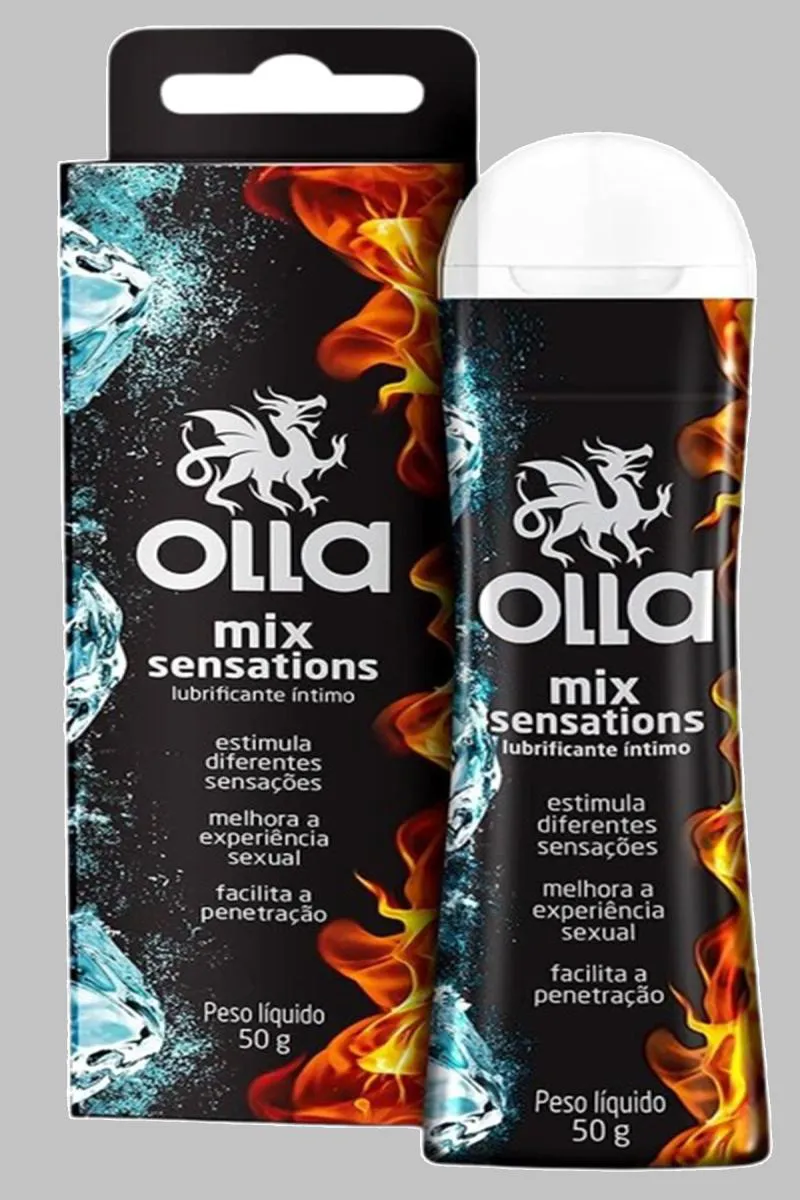 Lubrificante Intimo Olla Mix Sensations 50G 1364523 | Droga Raia