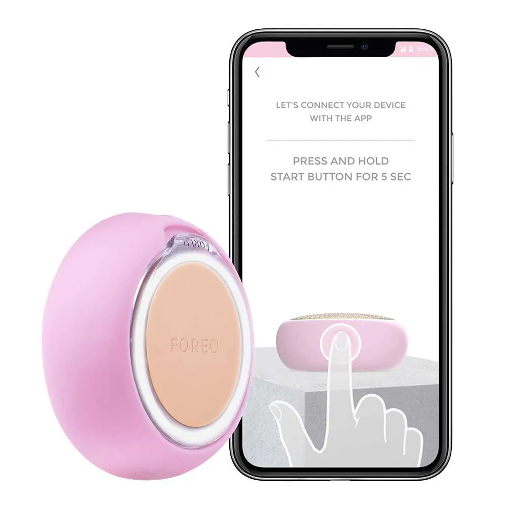 Ufo Mini 2 Foreo Massageador de Mascara Pearl Pink 1369212 | Droga