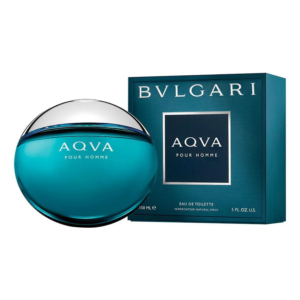 香水(男性用) Bvlgari AQVA POUR HOMME 100ml Aqva Pour Homme Bvlgari - Perfume Masculino - Eau de Toilette