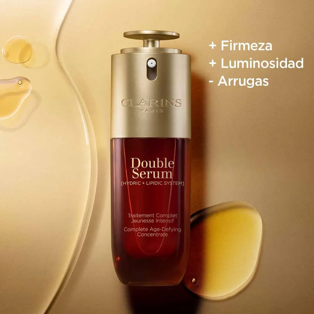 Double Sérum 9 Rejuvenescedor Facial Clarins 75ml | Drogasil
