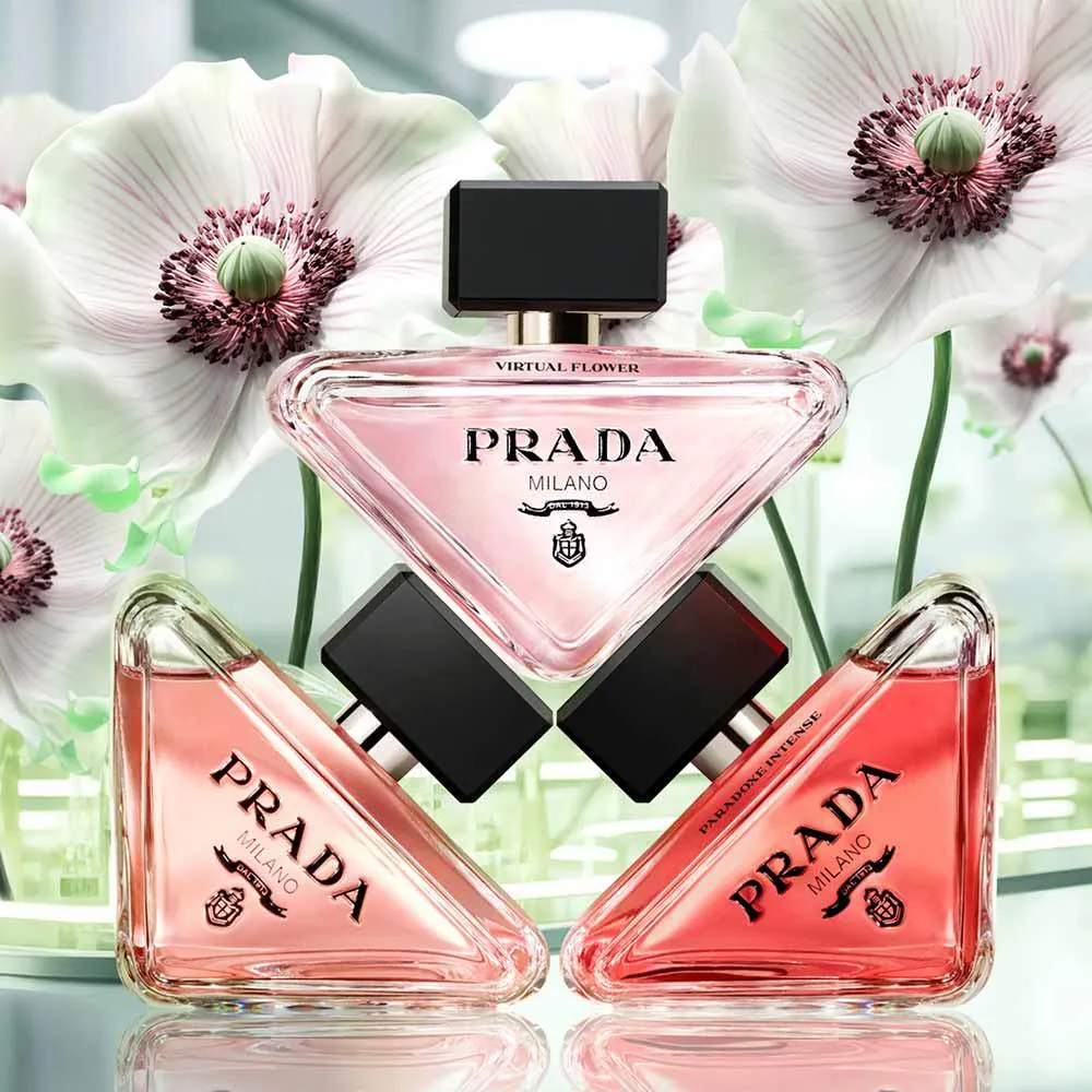 PRADA パルファム オー デトワレ virtual flower香水90ml Perfume Prada Paradoxe Virtual Flower Feminino Eau de Parfum 90ml