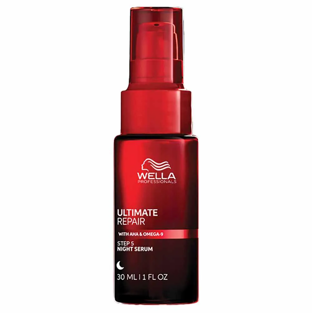 WELLA ULTIME REPAIR 6本セット Wella Professionals Ultimate Repair Nigth Serum 95ml 1375216