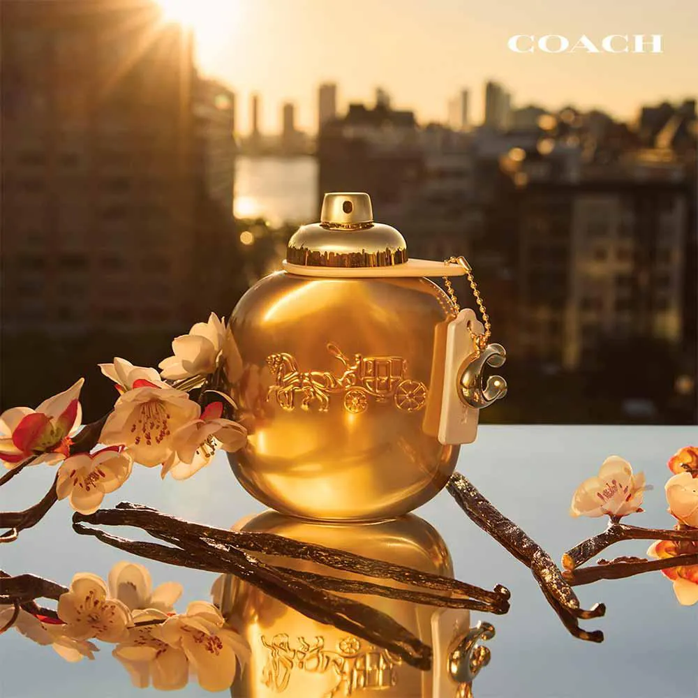 Perfume Women Gold Coach Feminino Parfum 90ml 1375620 | Droga Raia