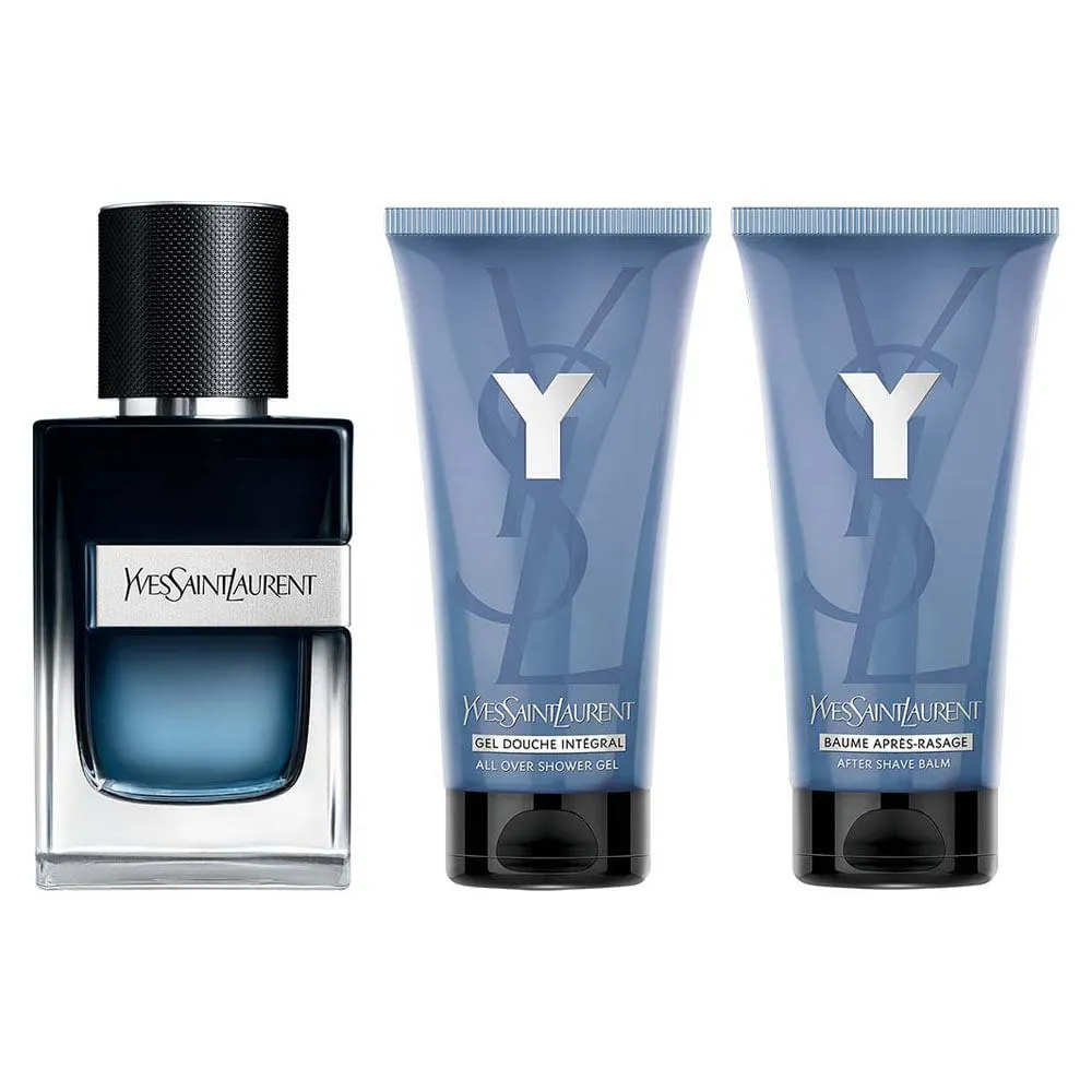 Coffret Y Yves Saint Laurent Kit - Perfume Edp + Gel de Banho +