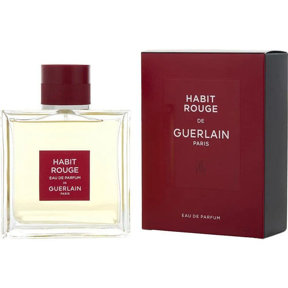 Guerlain Habit Rouge 100ml スプレー Perfume Masculino Guerlain Habit Rouge Edp Spray 100 Ml