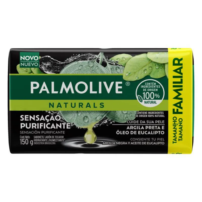 【conomi】ヴィラロドラ 9gb 6本　11gb 4本 Sabonete em Barra Palmolive 150G Argila e Eucalipto 1411209 | Drogasil