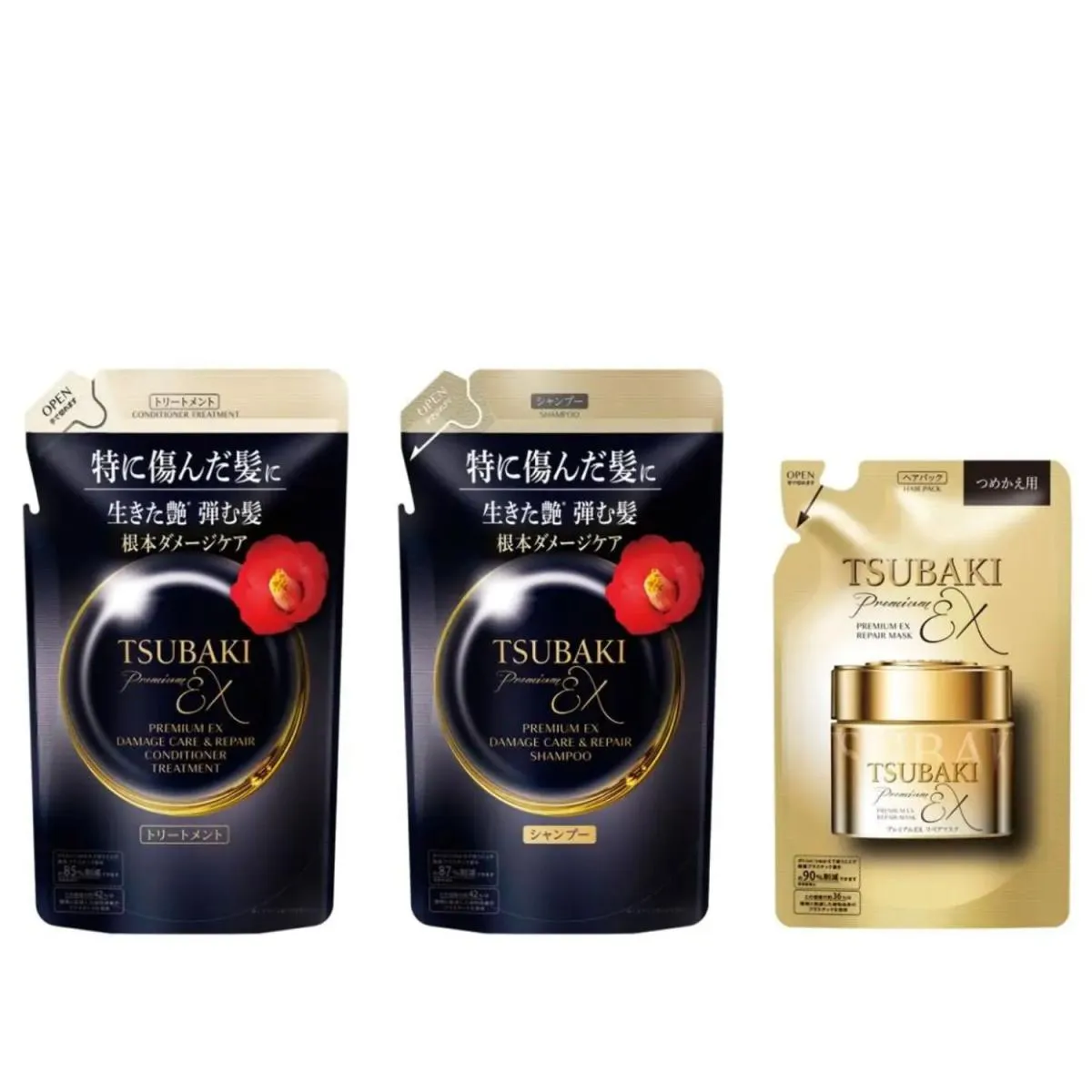 Tsubaki Kit Premium Ex Damage Care (Shampoo + Condicionador +