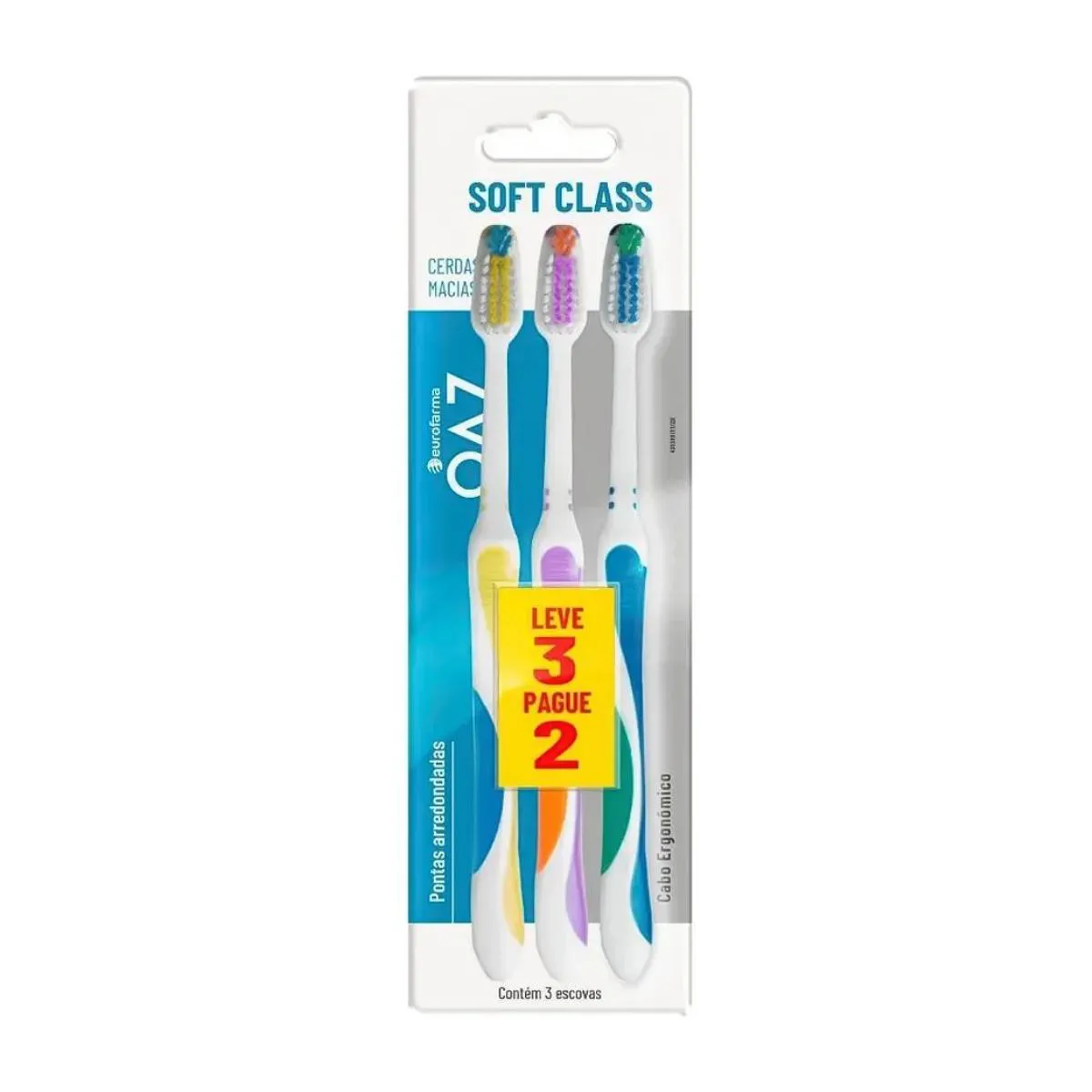 Kit Oaz Escova Dental Soft Leve 3 Pague 2 1421742 | Drogasil