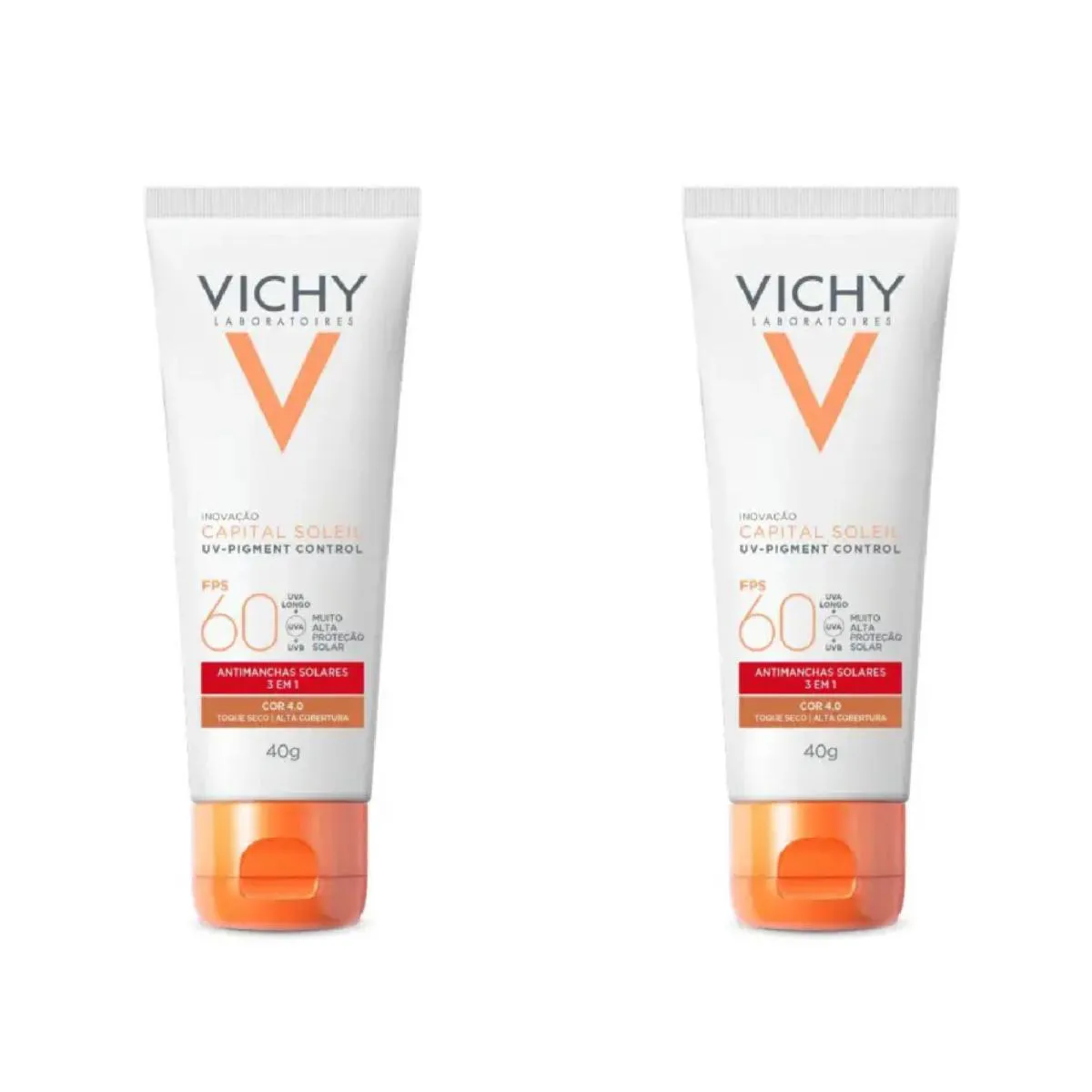 Kit com 2 Unidades de Protetor Solar Facial Vichy Capital Soleil