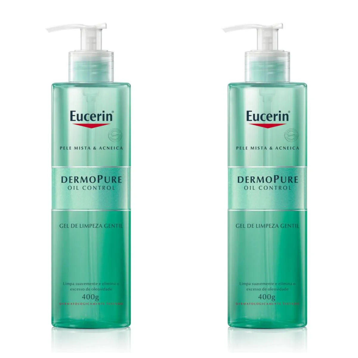 トトクレ+o+cie CLEANSING GEL 400g 2本セット Kit com 2 Unidades de Eucerin Dermopure Oil Control Gel de Limpeza