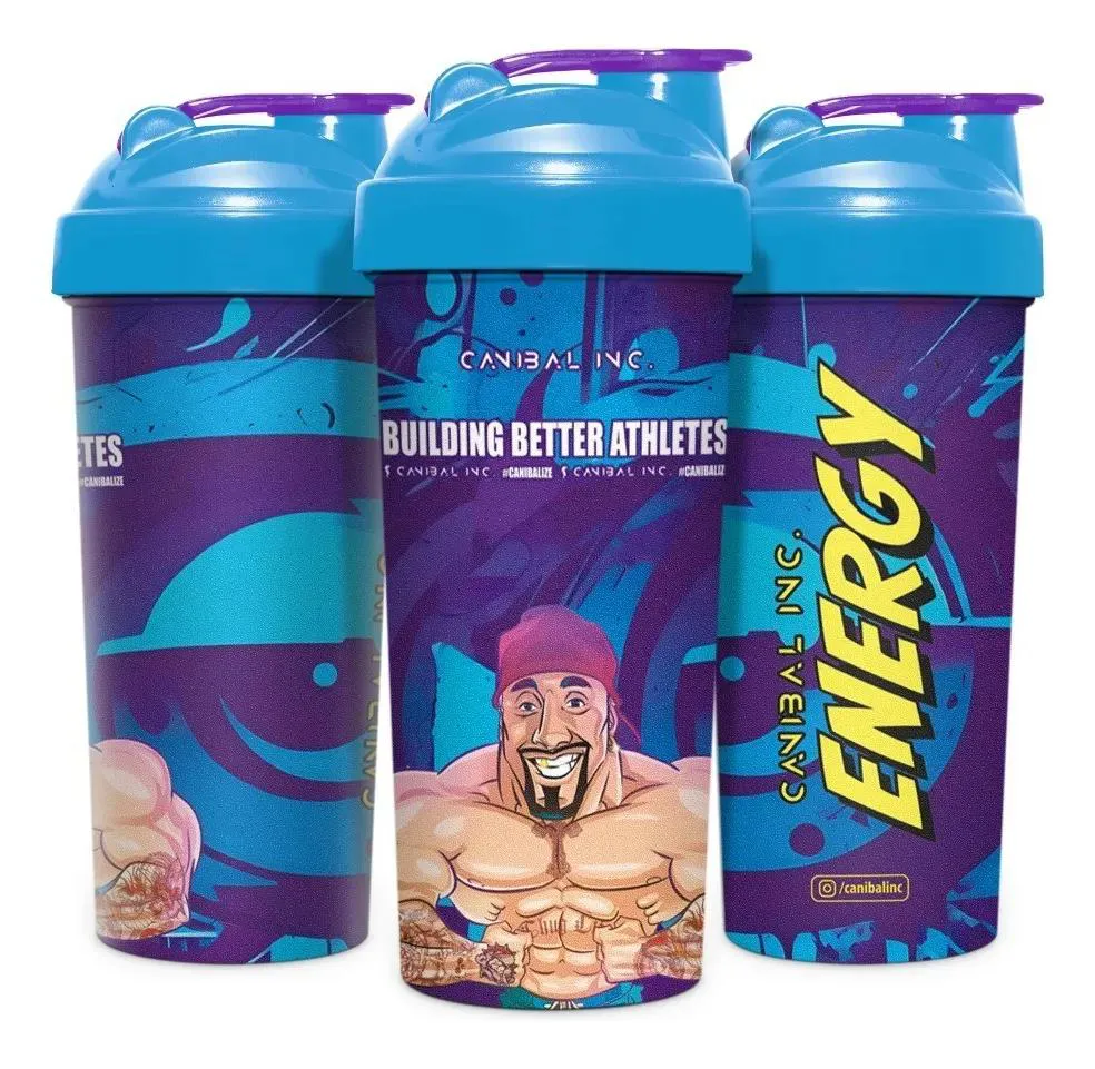 Shakeira Coqueteleira Garrafa Treino 600Ml Energy Canibal 1426763