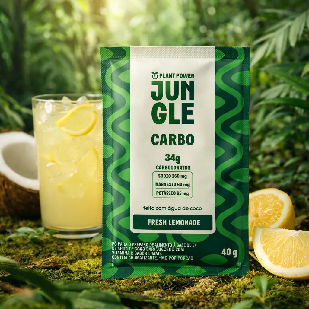 3X Sache Jungle Endurance Carbo Plant Power Fresh Lemonade 40G