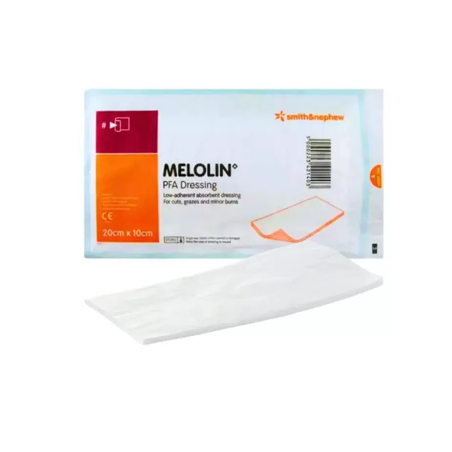 Curativo Melolin 10 ? 20Cm | Smith & Nephew - 3 Unidades 1428080
